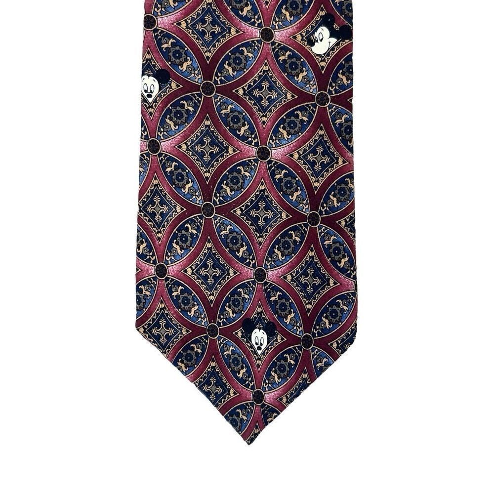 Vintage Disney Hidden Mickey Necktie. 1990s. Great Condition! - Picture 2 of 6